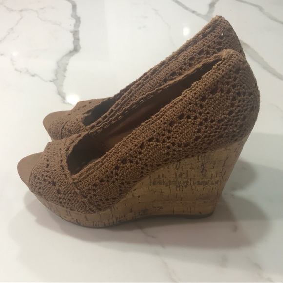 Cathy Jean Shoes - Cathy Jean Open Toe Wedges